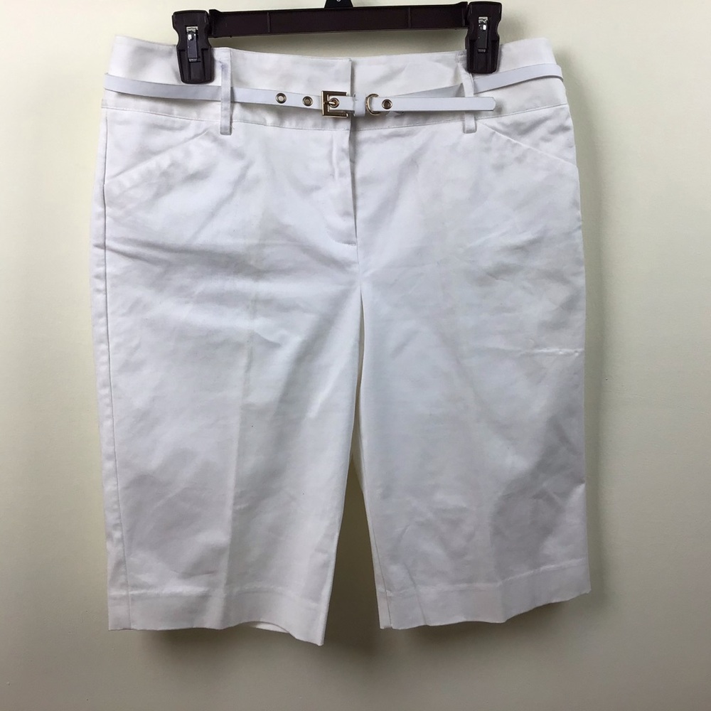 Dana Bachman Bermuda, Wht., 8, Shorts.